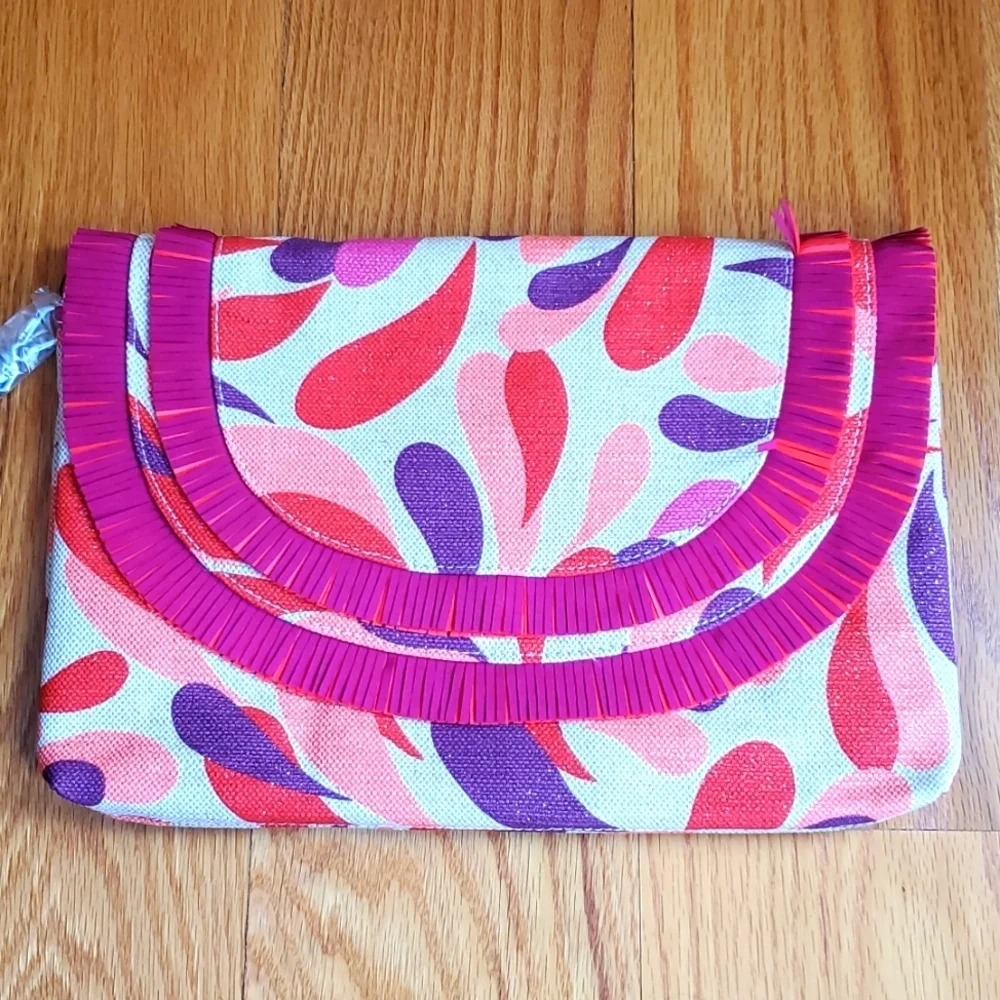 Vera Bradley Fringed Wristlet NWT